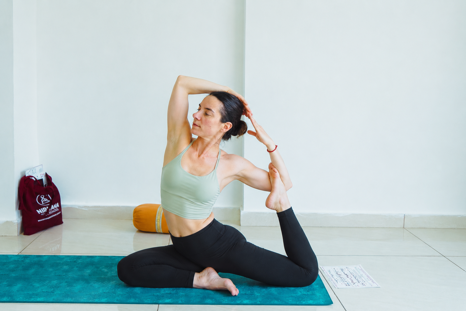 Mermaid pose