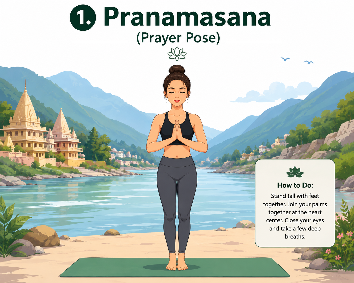 Pranamasana (Prayer Pose)