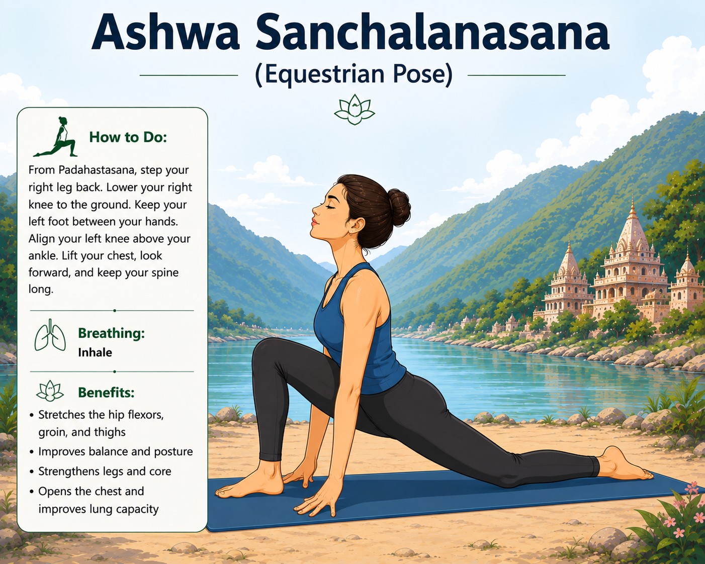 Ashwa Sanchalanasana