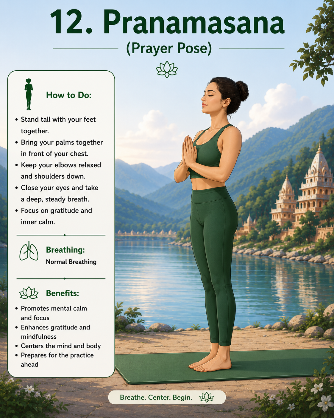 Pranamasana (Prayer Pose)