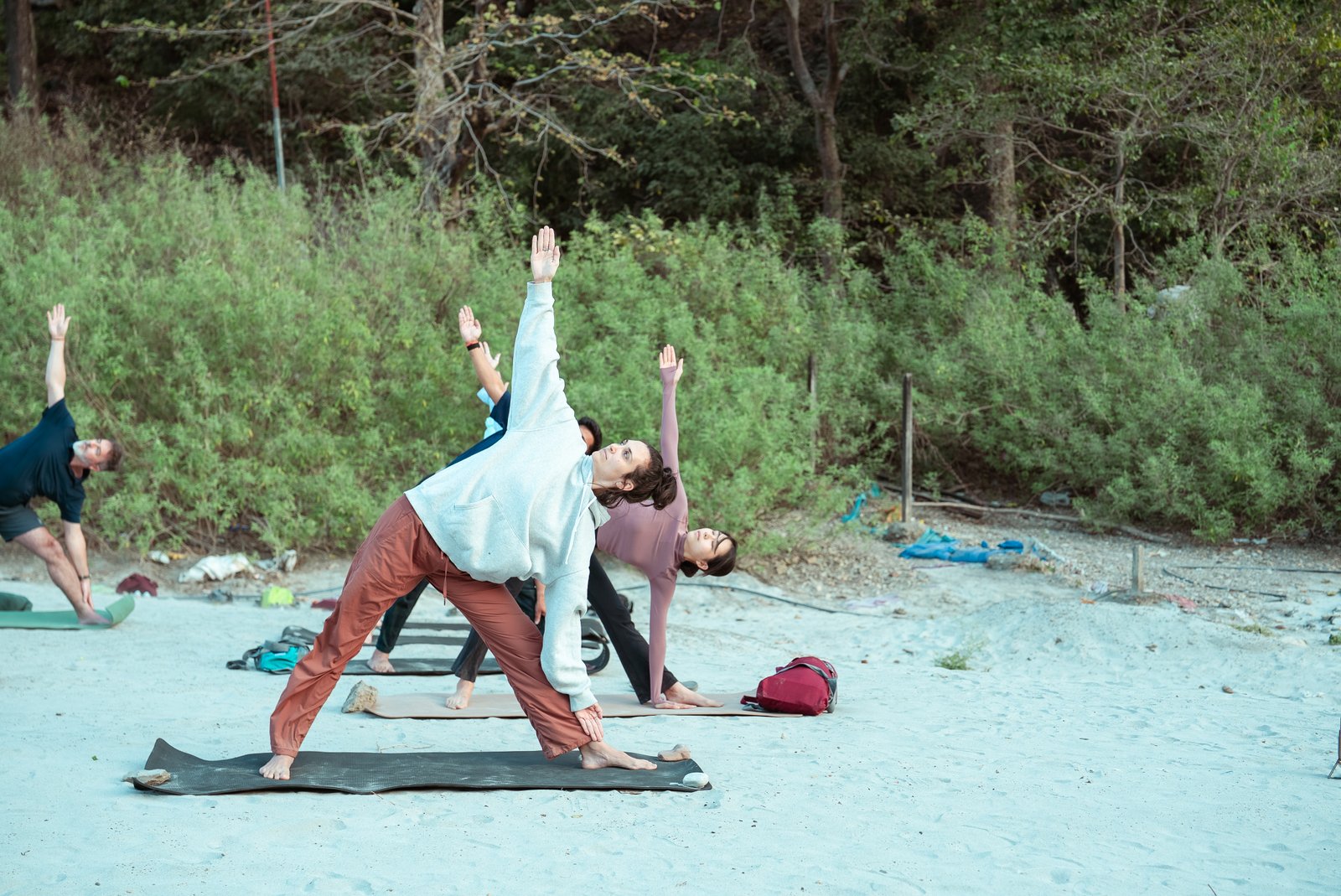 Triangle Pose