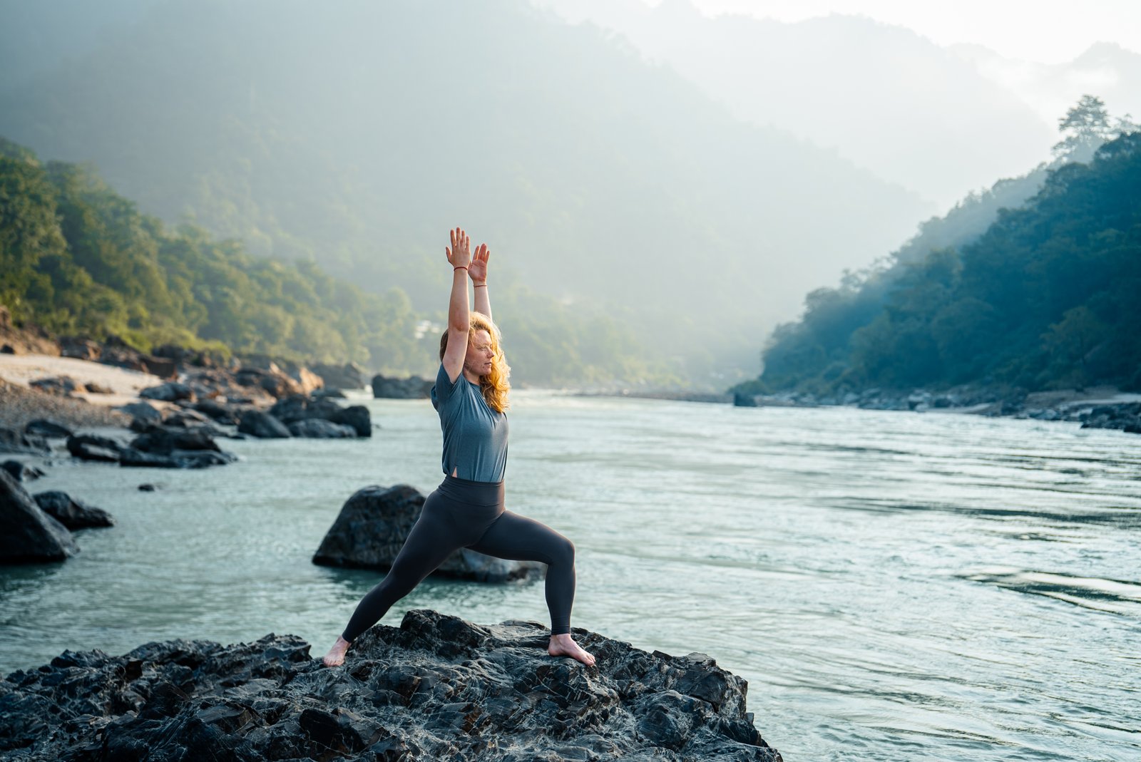 Warrior I (Virabhadrasana I) 