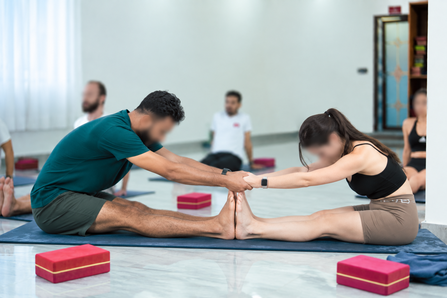 Partner Seated Forward Fold