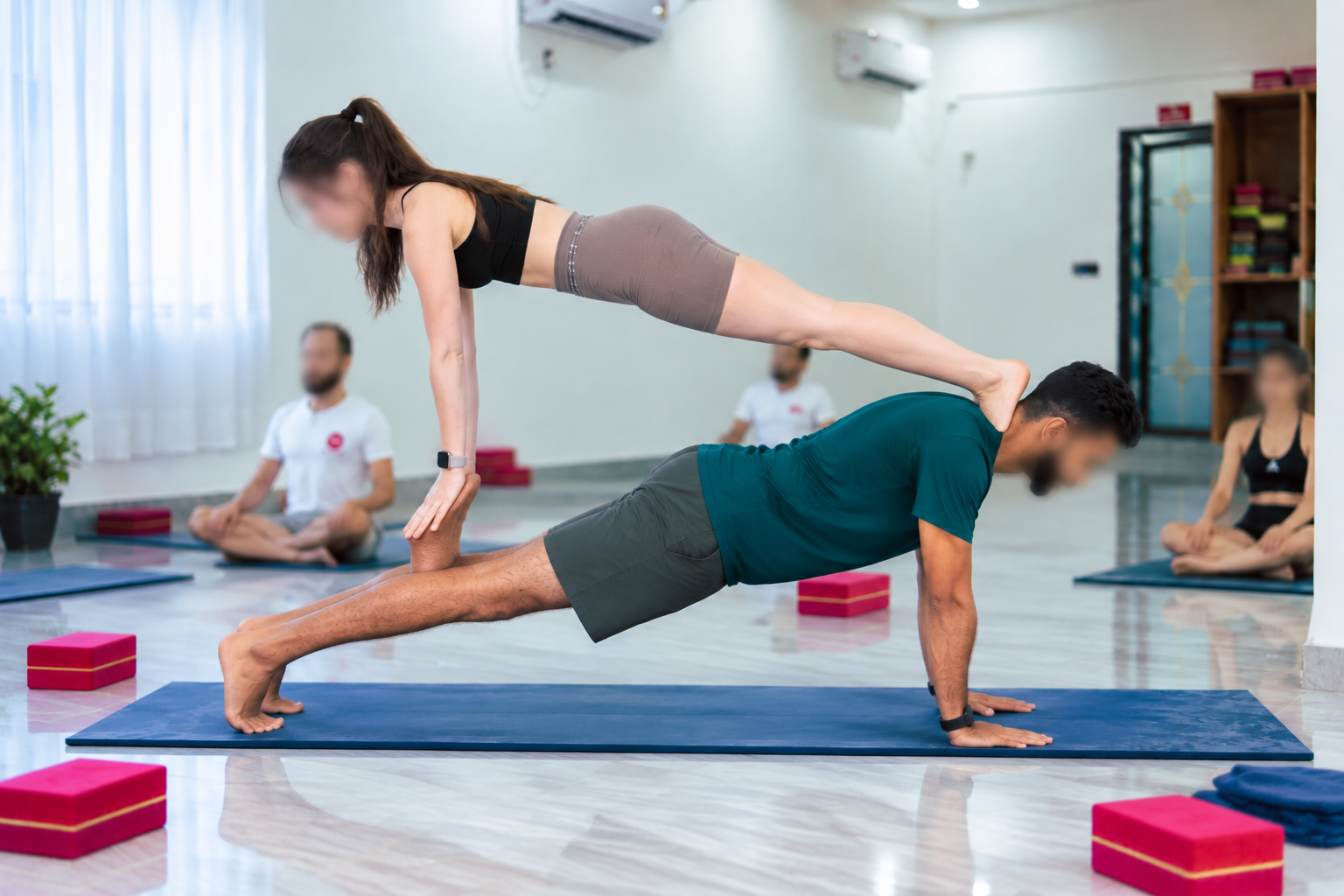 Flying Plank Pose
