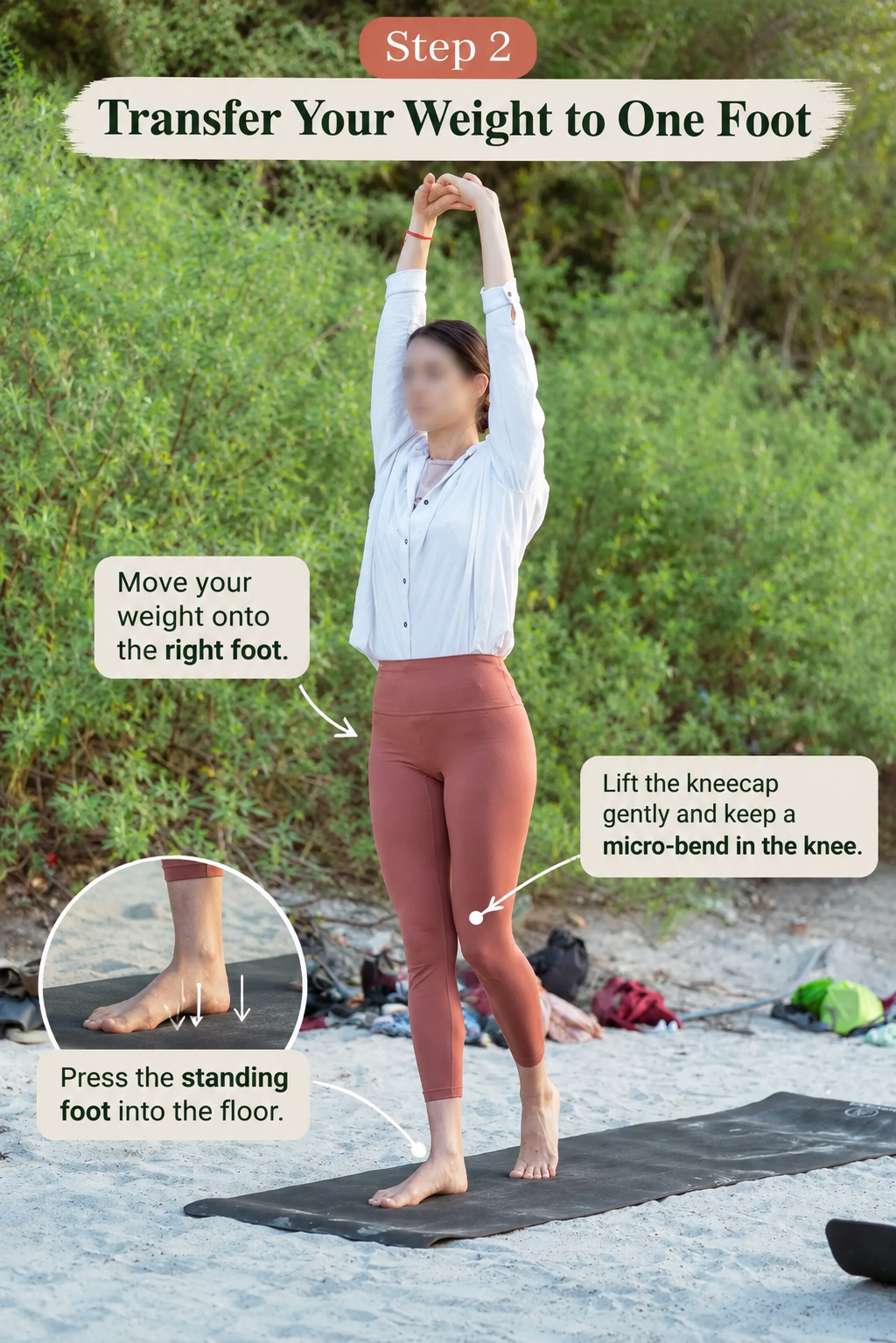 Natarajasana Step