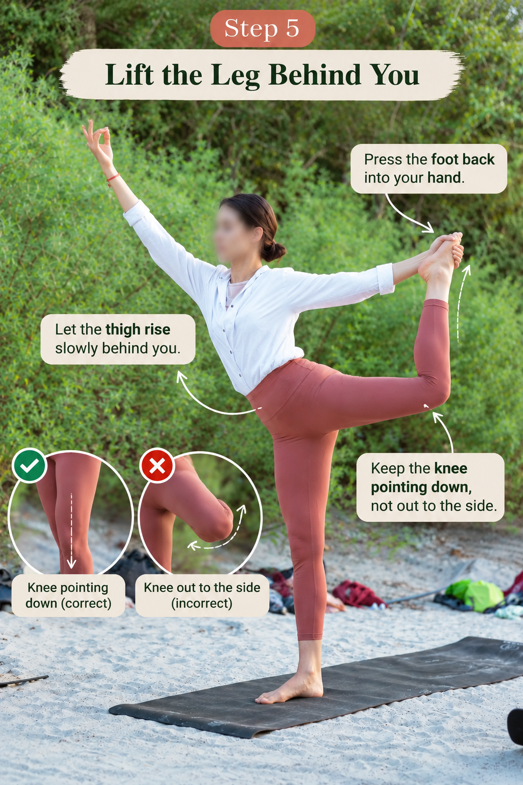 Natarajasana Step