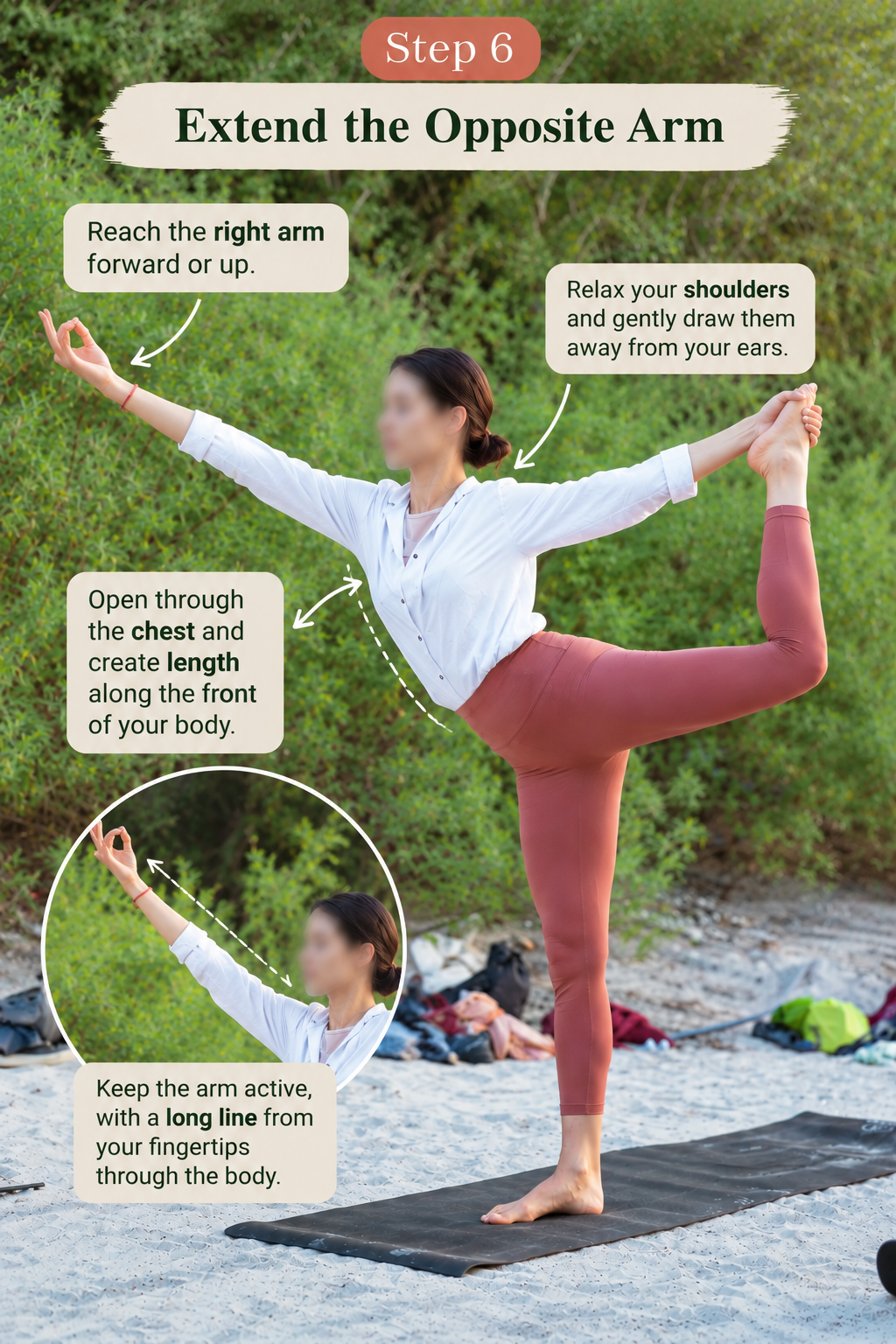 Natarajasana Step