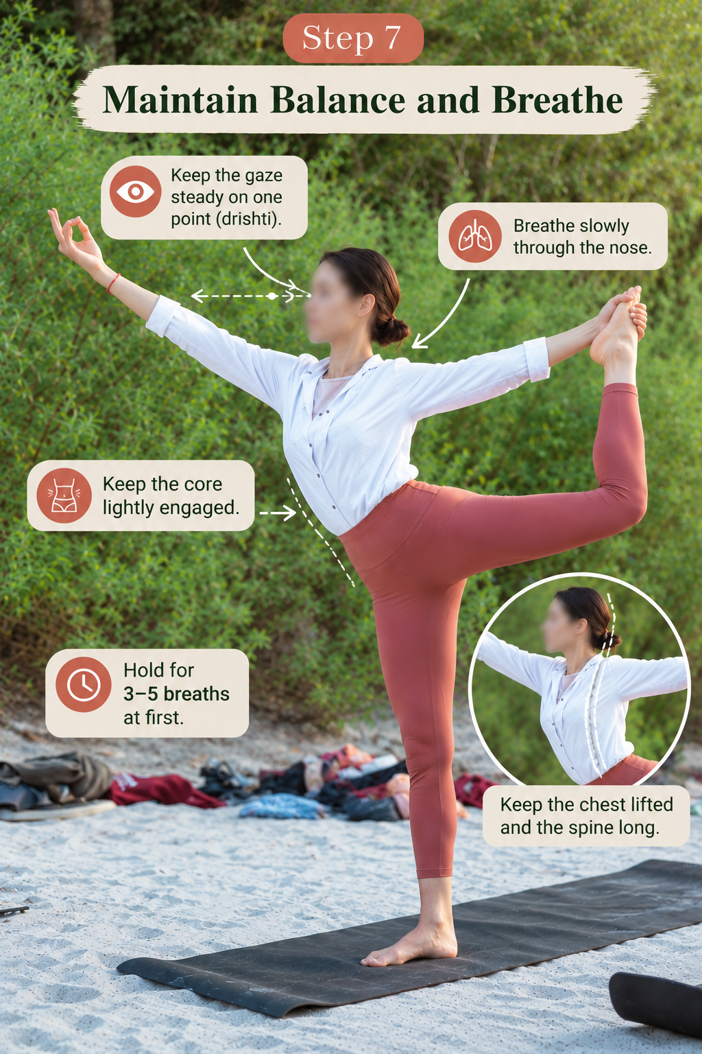 Natarajasana Step