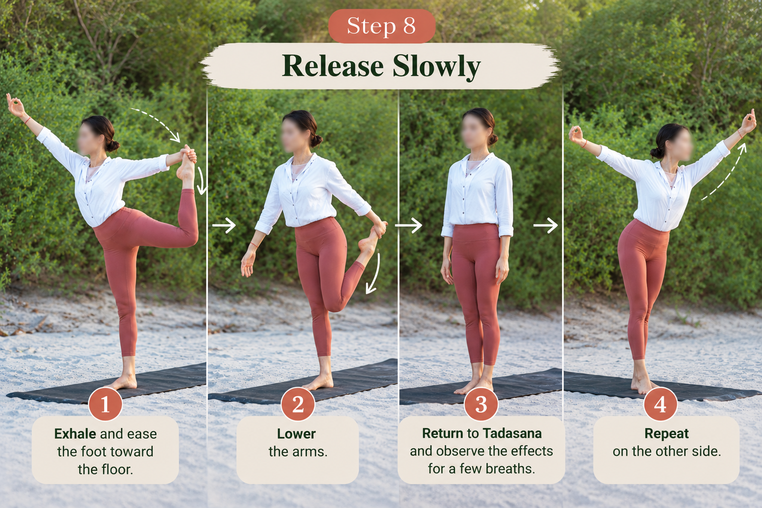 Natarajasana Step
