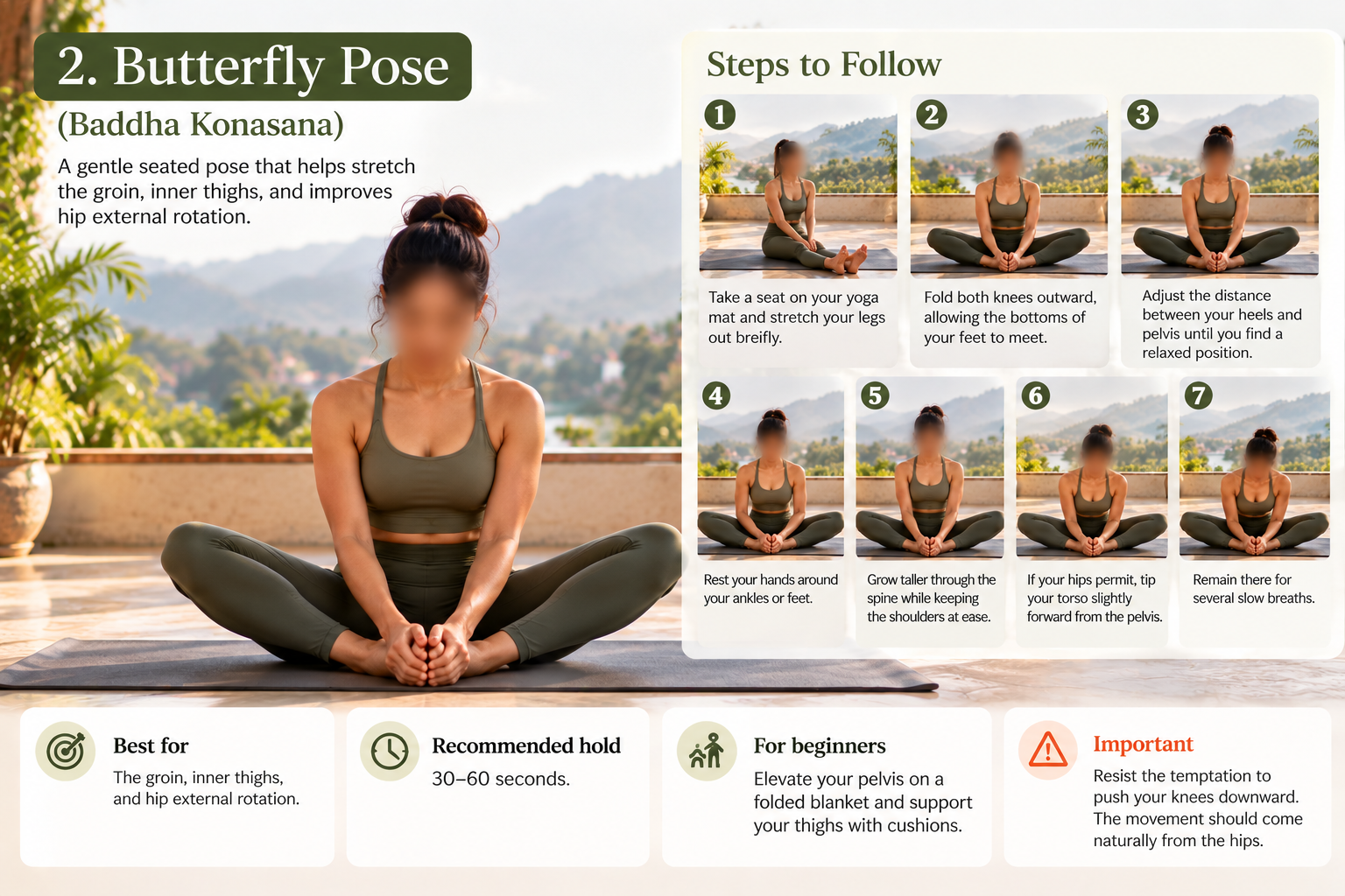 Butterfly Pose (Baddha Konasana)