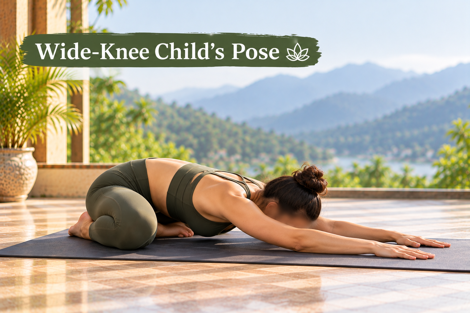 Wide-Knee Child's Pose