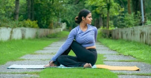 Yoga for Arthritis (Seated Spinal Twist)
