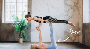 The base in acro yoga