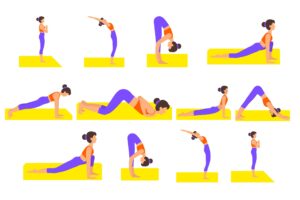 yoga for diabetes ( Sun Salutation)