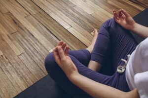 Half Lotus Pose