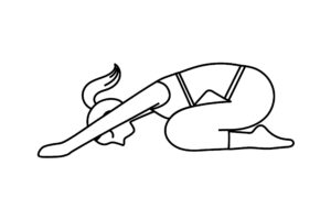 Yoga For Anxiety(Child pose)