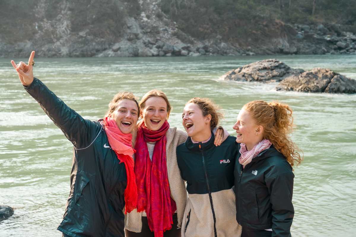 Students of Nirvana Yoga School