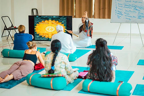 Yoga philosophy class