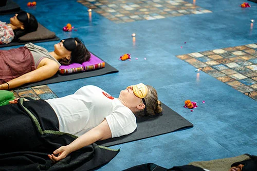 Yoga Nidra session
