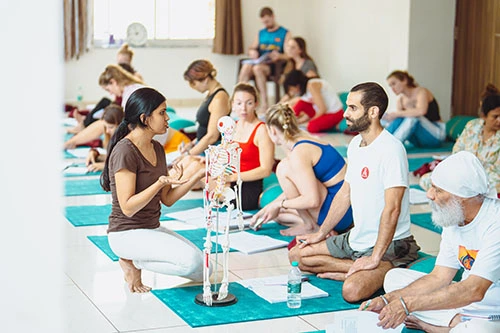 Yoga anatomy class